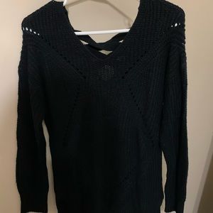 Black womens sweater